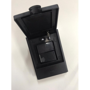 CJ INTERRUPTOR SIMPLES - BLUX B.L'ACQUA BLACK GRAFITE  CJ INTERRUPTOR SIMPLES - BLUX B.L'ACQUA BLACK GRAFITE